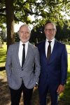 Haarzuilens 22 juni 2016
Haringparty op kasteel Haarzuilens. Mart Visser met vriend Job
