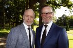 Haarzuilens 22 juni 2016
Haringparty op kasteel Haarzuilens. Mart Visser met vriend Job