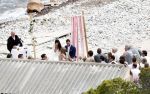 Ibiza 26 juni 2016
Nick en Kirsten Schilder trouwen op het strand van ses Boques ( es cubells) op ibiza. Ruben Nicolai doet zijn duitse act