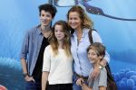 Amsterdam 22 juni 2016 
Premiere finding Dory in theater Amsterdam. paulien Huizinga met haar kinderen Paul Myrthe en Pieter