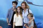 Amsterdam 22 juni 2016 
Premiere finding Dory in theater Amsterdam. paulien Huizinga met haar kinderen Paul Myrthe en Pieter