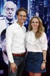 Amsterdam 8 juni 2016 
Premiere now you see me 2 in pathe arena. Pip Pellens en Pim Wessels