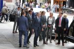 Den Bosch 123 juni 2018
Afscheidsdienst / begrafenis moeder Albert Verlinde . Onno Hoes draagt mede de kist.