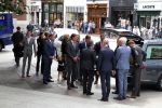 Den Bosch 123 juni 2018
Afscheidsdienst / begrafenis moeder Albert Verlinde . Onno Hoes draagt mede de kist.