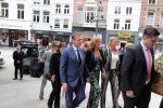 Den Bosch 123 juni 2018
Afscheidsdienst / begrafenis moeder Albert Verlinde . Onno Hoes draagt mede de kist.