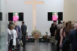 Den Bosch 123 juni 2018
Afscheidsdienst / begrafenis moeder Albert Verlinde . Onno Hoes draagt mede de kist.