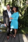 Haarzuilens 20 juni 2018
Haringparty op kasteel de Haar. Bibian Mentel met man