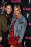 Amsterdam 11 juni 2018
Feestje van Glamour in Paradiso. Britt Scholte met een vriendin