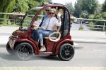 Amsterdam 17 juni 2018
Connie Witteman met verloofde Eugene v Dun in een nieuw Biro karretje