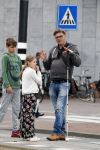 Amsterdam 15 juni 2018
Edward Stelder met zijn kinderen .