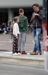 Amsterdam 15 juni 2018
Edward Stelder met zijn kinderen .