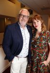 Rotterdam 18 juni 2018
Society lunch op vliegveld Rotterdam. Ernst Daniel Smit met dochter Coosje