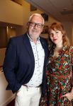Rotterdam 18 juni 2018
Society lunch op vliegveld Rotterdam. Ernst Daniel Smit met dochter Coosje