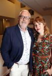 Rotterdam 18 juni 2018
Society lunch op vliegveld Rotterdam. Ernst Daniel Smit met dochter Coosje