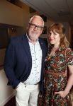 Rotterdam 18 juni 2018
Society lunch op vliegveld Rotterdam. Ernst Daniel Smit met dochter Coosje