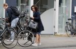 Amsterdam 19 juni 2018
Femke Halsema op haar fiets.