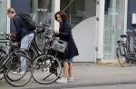 Amsterdam 19 juni 2018
Femke Halsema op haar fiets.