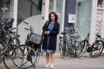 Amsterdam 19 juni 2018
Femke Halsema op haar fiets.