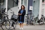 Amsterdam 19 juni 2018
Femke Halsema op haar fiets.