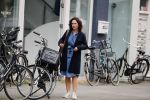 Amsterdam 19 juni 2018
Femke Halsema op haar fiets.