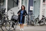 Amsterdam 19 juni 2018
Femke Halsema op haar fiets.