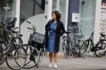 Amsterdam 19 juni 2018
Femke Halsema op haar fiets.