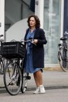 Amsterdam 19 juni 2018
Femke Halsema op haar fiets.