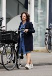 Amsterdam 19 juni 2018
Femke Halsema op haar fiets.