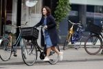 Amsterdam 19 juni 2018
Femke Halsema op haar fiets.