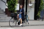 Amsterdam 19 juni 2018
Femke Halsema op haar fiets.