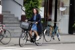 Amsterdam 19 juni 2018
Femke Halsema op haar fiets.