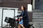 Amsterdam 19 juni 2018
Femke Halsema op haar fiets.
