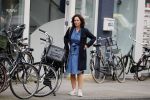 Amsterdam 19 juni 2018
Femke Halsema op haar fiets.