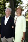 Haarzuilens 20 juni 2018
Haringparty op kasteel de Haar. Frits Kroymans met Nynke Wynia