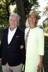 Haarzuilens 20 juni 2018
Haringparty op kasteel de Haar. Frits Kroymans met Nynke Wynia