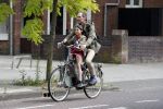 Amsterdam 15 juni 2018
Johan Neijenhuis met dochter op de fiets.