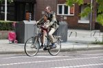 Amsterdam 15 juni 2018
Johan Neijenhuis met dochter op de fiets.