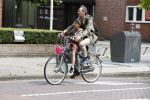 Amsterdam 15 juni 2018
Johan Neijenhuis met dochter op de fiets.