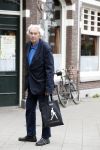 Amsterdam 20 juni 2018
Joop v Zijl op straat in Amsterdam zuid.