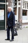 Amsterdam 20 juni 2018
Joop v Zijl op straat in Amsterdam zuid.