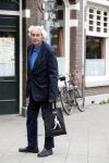 Amsterdam 20 juni 2018
Joop v Zijl op straat in Amsterdam zuid.
