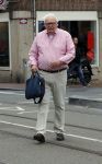 Amsterdam 19 juni 2018
Mart Smeets op straat in centrum Amsterdam.