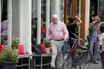 Amsterdam 19 juni 2018
Mart Smeets op straat in centrum Amsterdam.