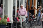 Amsterdam 19 juni 2018
Mart Smeets op straat in centrum Amsterdam.