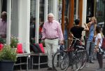 Amsterdam 19 juni 2018
Mart Smeets op straat in centrum Amsterdam.