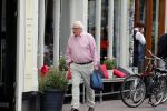 Amsterdam 19 juni 2018
Mart Smeets op straat in centrum Amsterdam.