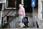 Amsterdam 19 juni 2018
Mart Smeets op straat in centrum Amsterdam.