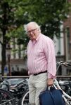 Amsterdam 19 juni 2018
Mart Smeets op straat in centrum Amsterdam.