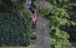 Amsterdam 18 juni 2018
Martijn Krabbe bellend voor zijn huis