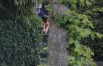 Amsterdam 18 juni 2018
Martijn Krabbe bellend voor zijn huis